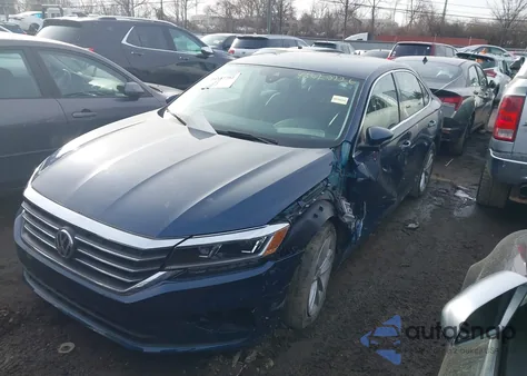 2020 Volkswagen Passat 2.0T Se из США, поврежденный, VIN 1VWSA7A36LC011253